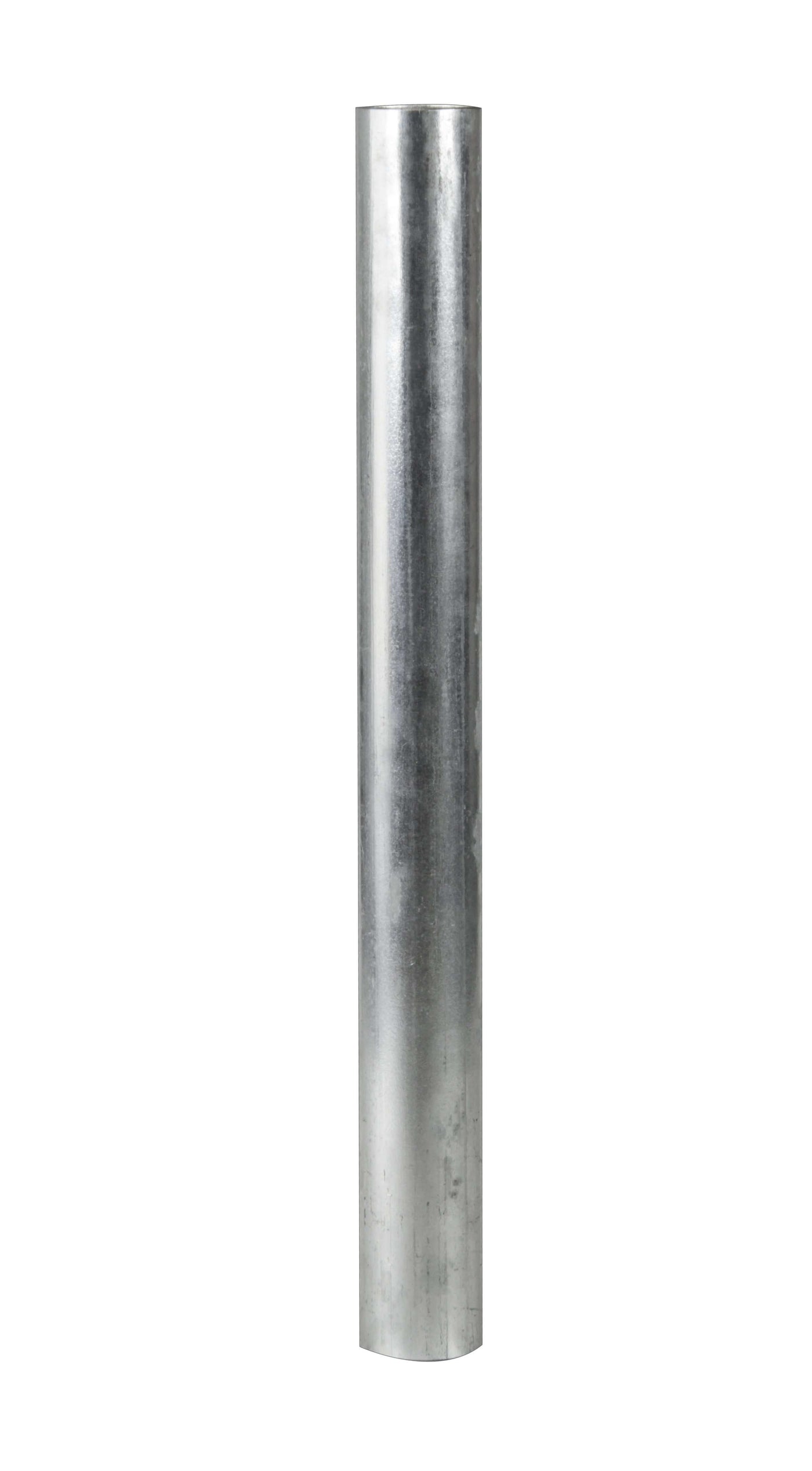 2.4m (7ft 9") Galvanised Pole Kit with Bracket Clamp Eyelet for Sail Shades